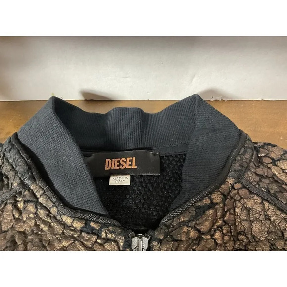 Diesel Womens Metallic Bronze Wendy Jacket Size Small - Picture 5 of 16